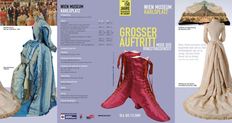 Wien Museum Grosser Auftritt  Folder 1